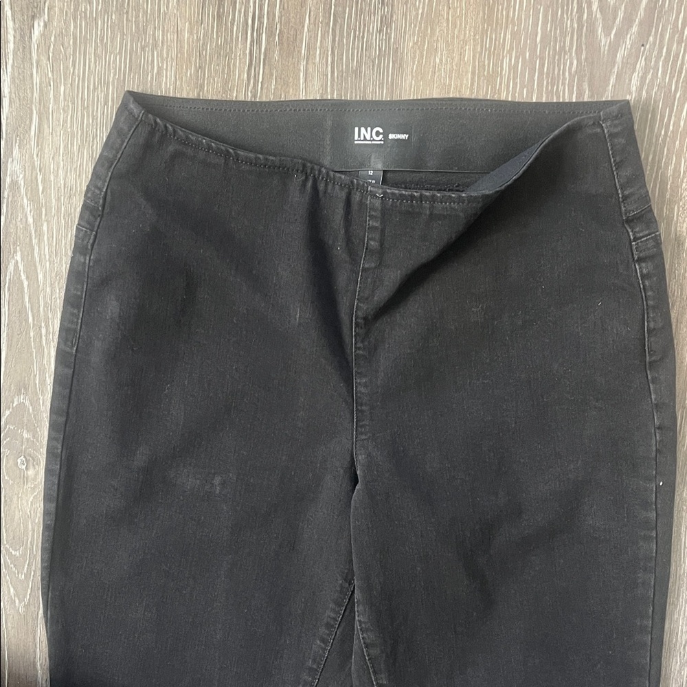 INC International Concepts Black Ankle Pants - Picture 3 of 5